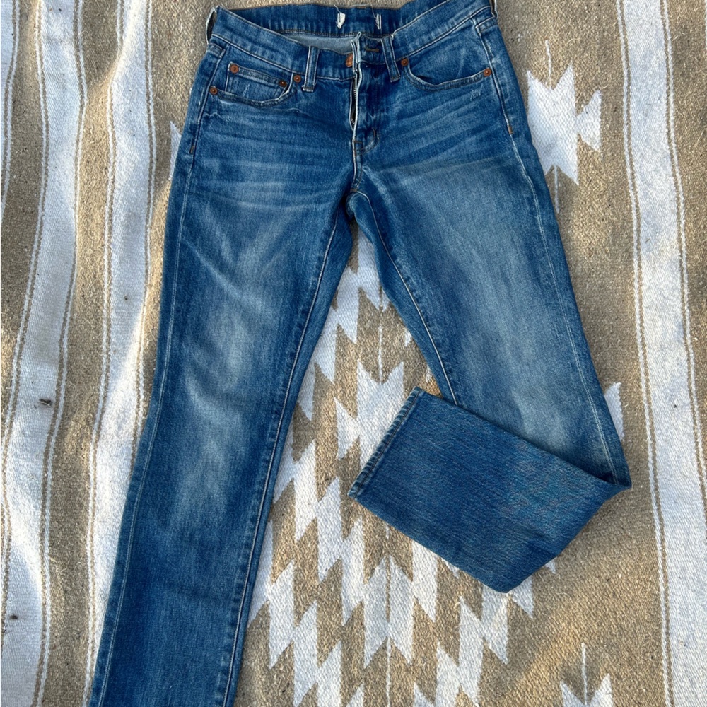 Madewell straight leg jeans